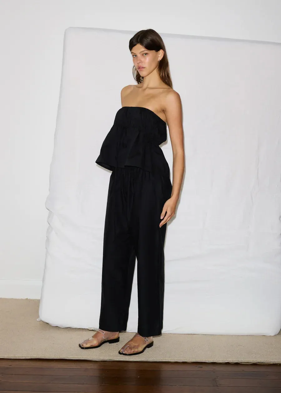 THE EASE TROUSER - BLACK