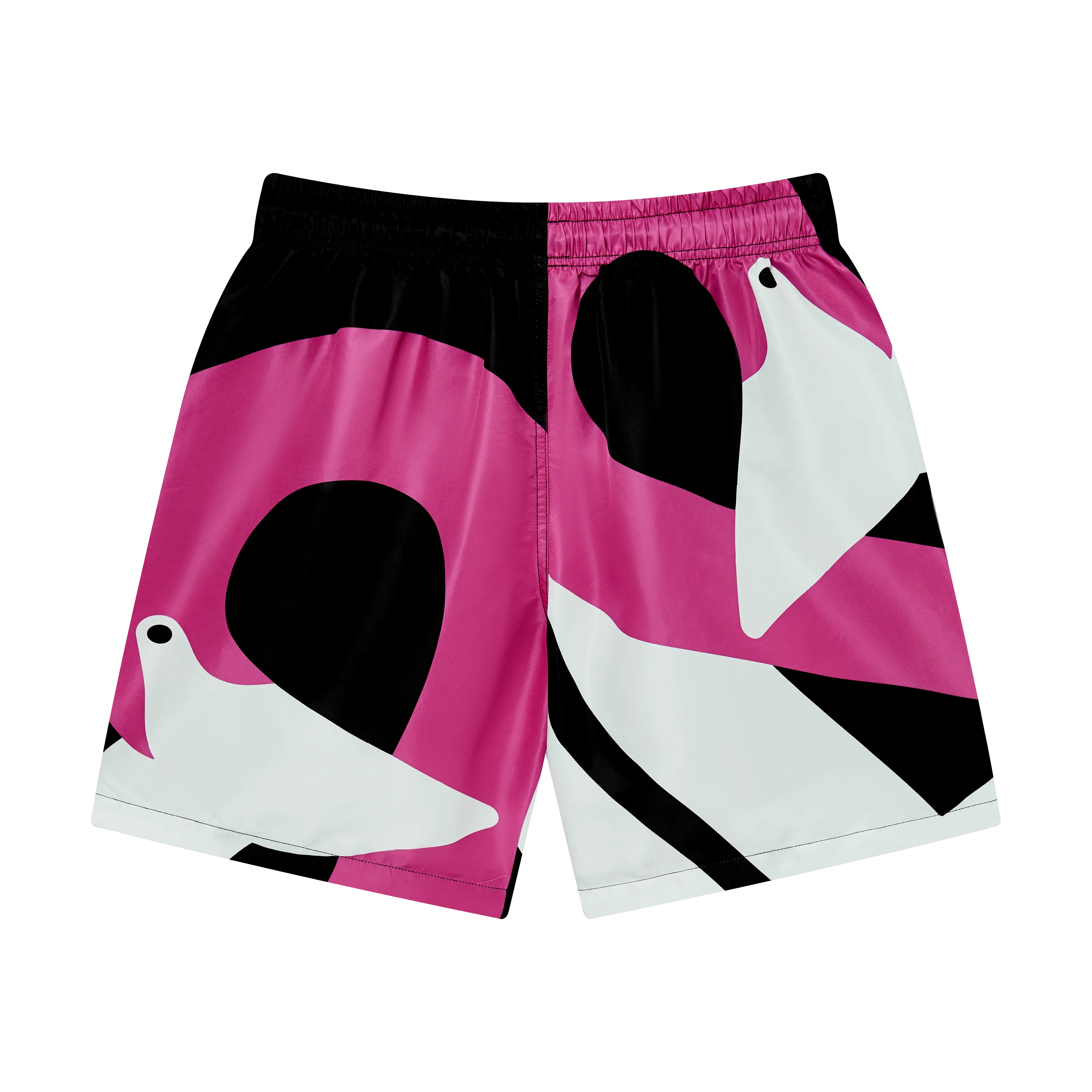 THE TERIDAE VIBES SHORTS-BLACK