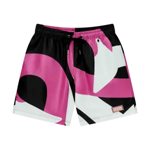 THE TERIDAE VIBES SHORTS-BLACK