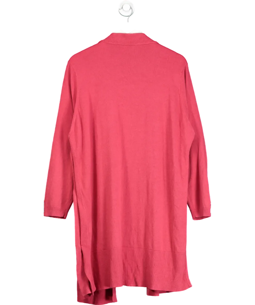 Yours Pink Longline Cardigan UK 26