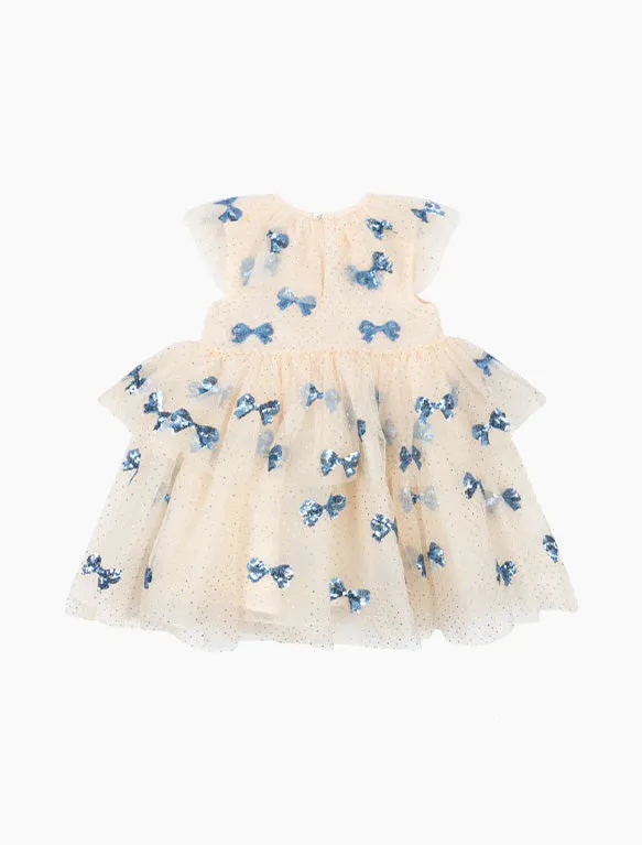Yvonne Fairy Dress in Bowie Blue