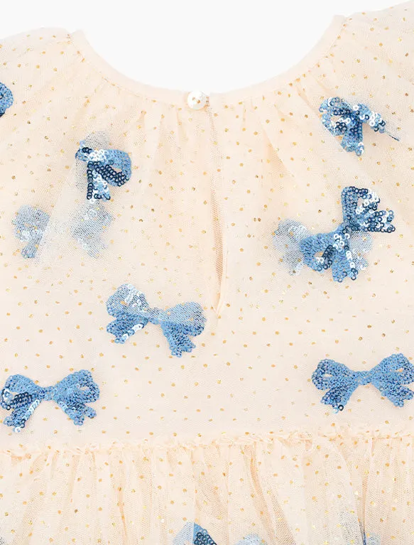 Yvonne Fairy Dress in Bowie Blue