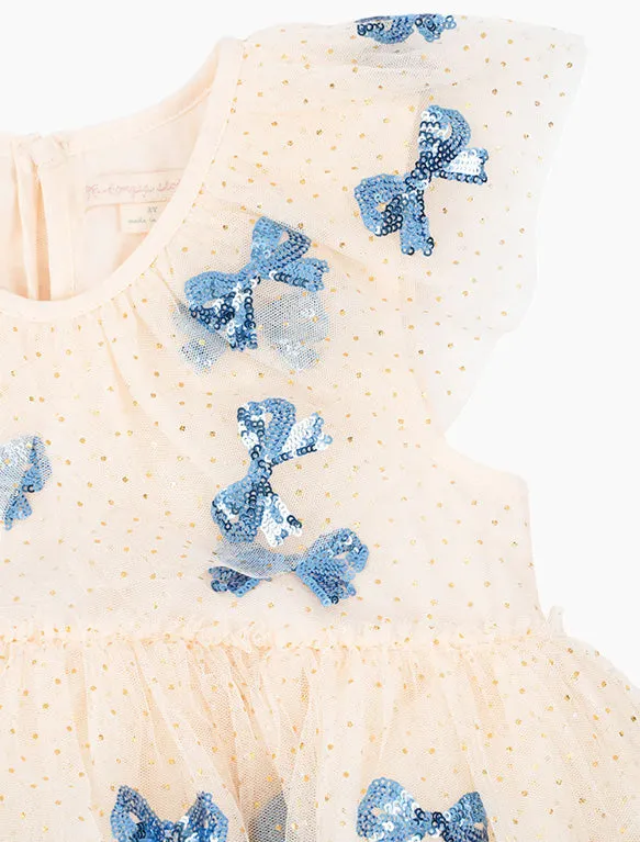 Yvonne Fairy Dress in Bowie Blue