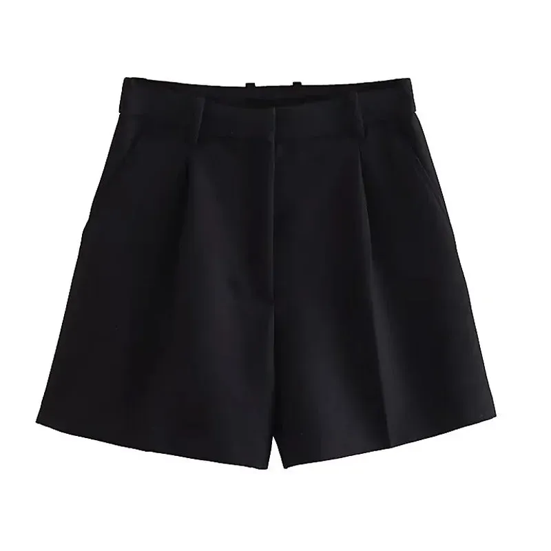 Zarli High-Waist Shorts