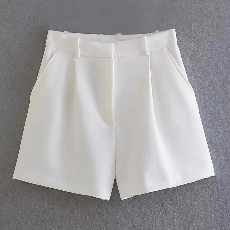 Zarli High-Waist Shorts